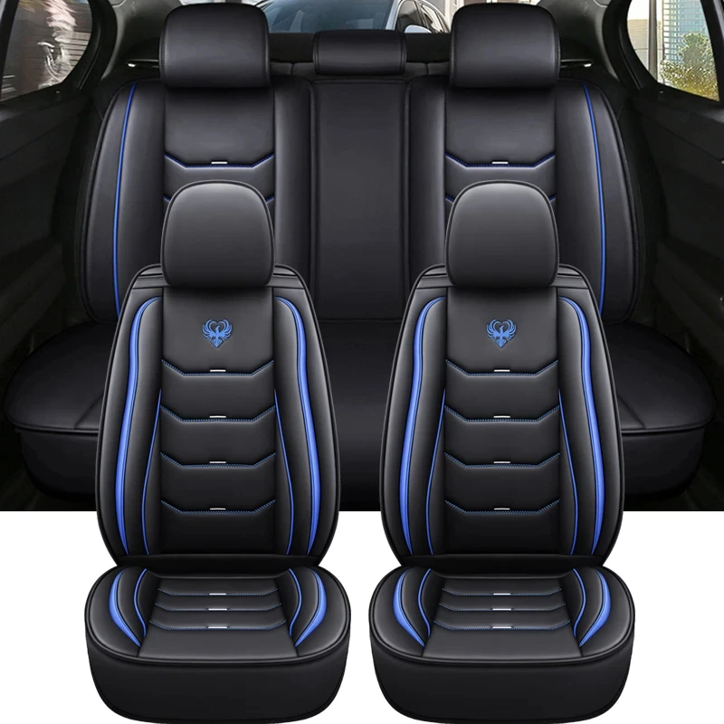 

Universal Leather Car Seat Cover For 98% Car Model Toyota Lada Renault Kia Volkswage Honda BMW BENZ Car Accessories Protector