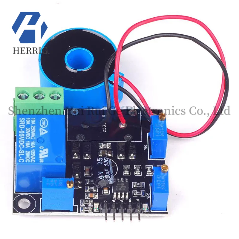 

A34 Current Detection Sensor Module AC/Short Circuit Detection 50A Switching Output