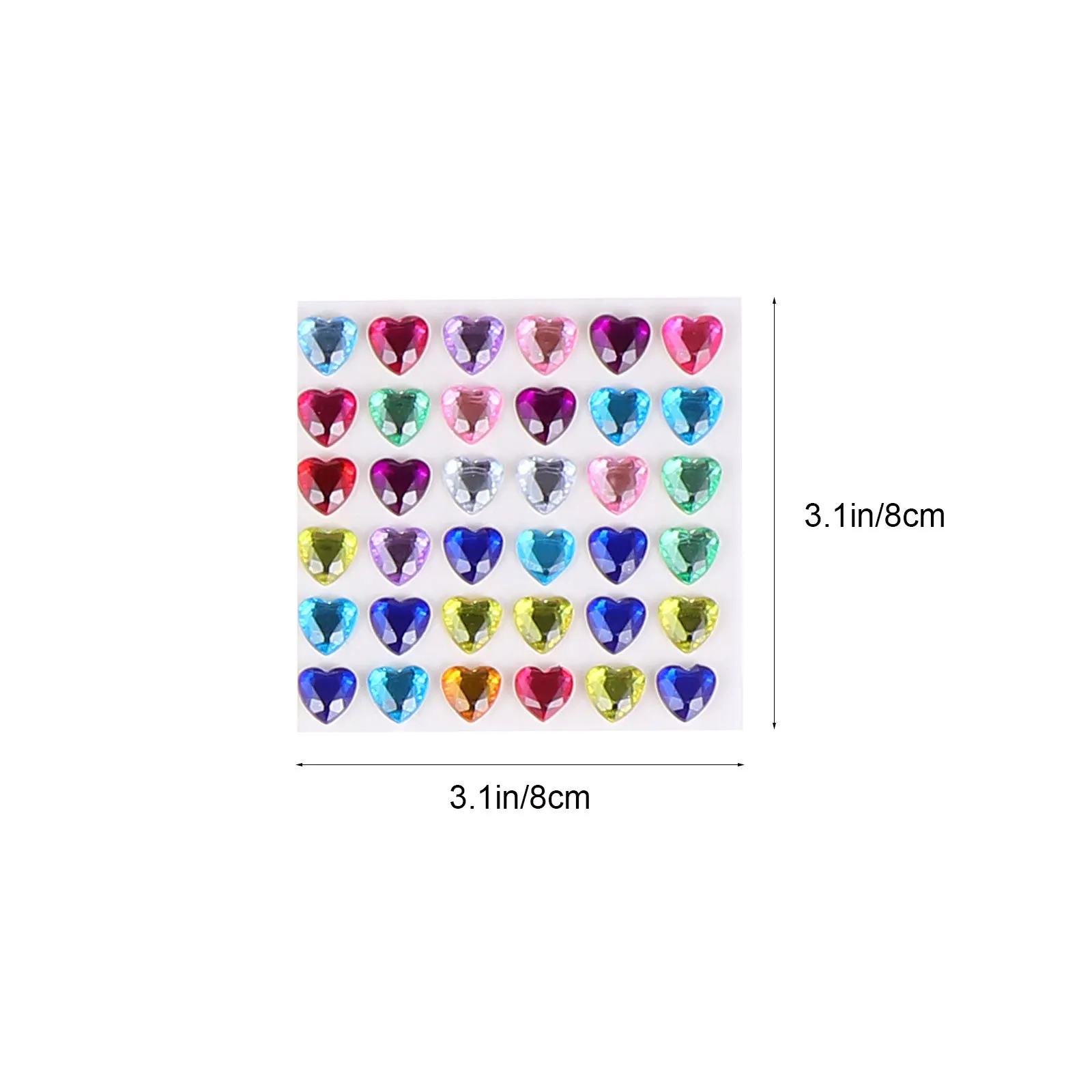 11 Sheets DIY Rhinestone Stickers Crystal Diamond Self Adhesive Waterproof Acrylic Decals for Phone Bag Box Decor