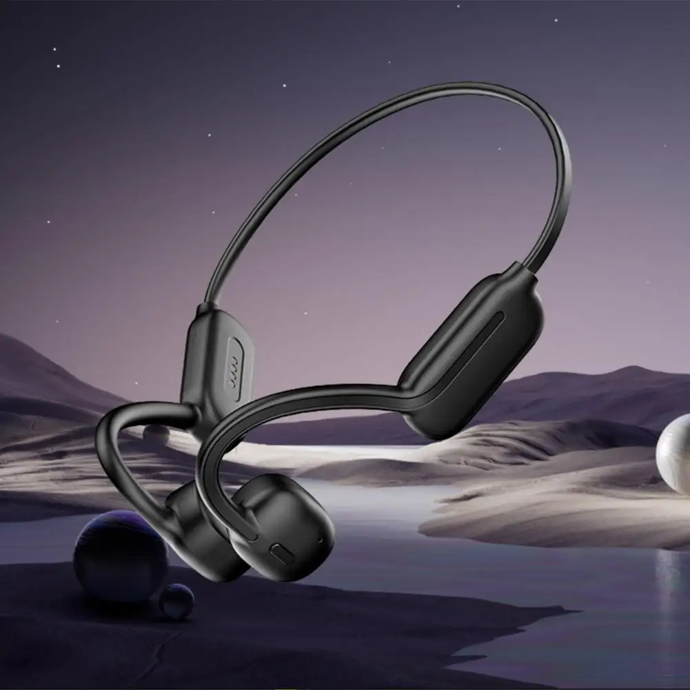 Wireless Earbud Ipx8 Waterproof Bone Conduction Bluetooth Headphones for Sports Sweat Resistant Hands-free Music Ultimate