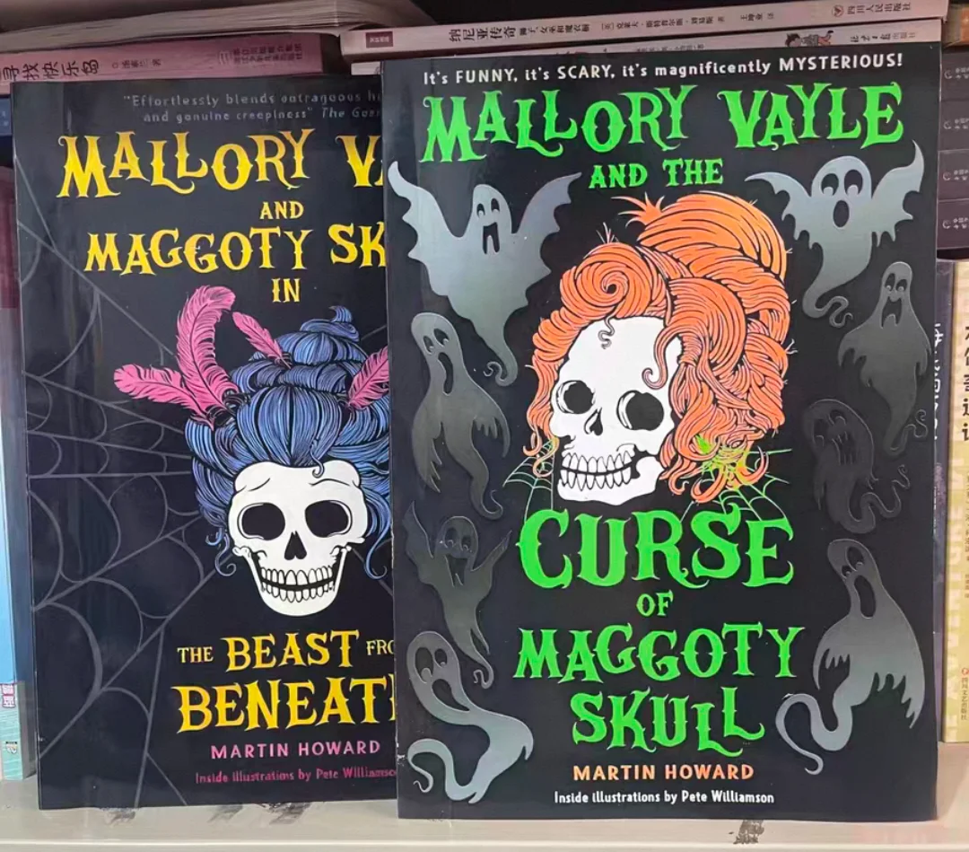 

1 book Mallory Vayle and the Curse of Maggoty Skull:the Curse ,The Beast from Beneath ,Paperback English book