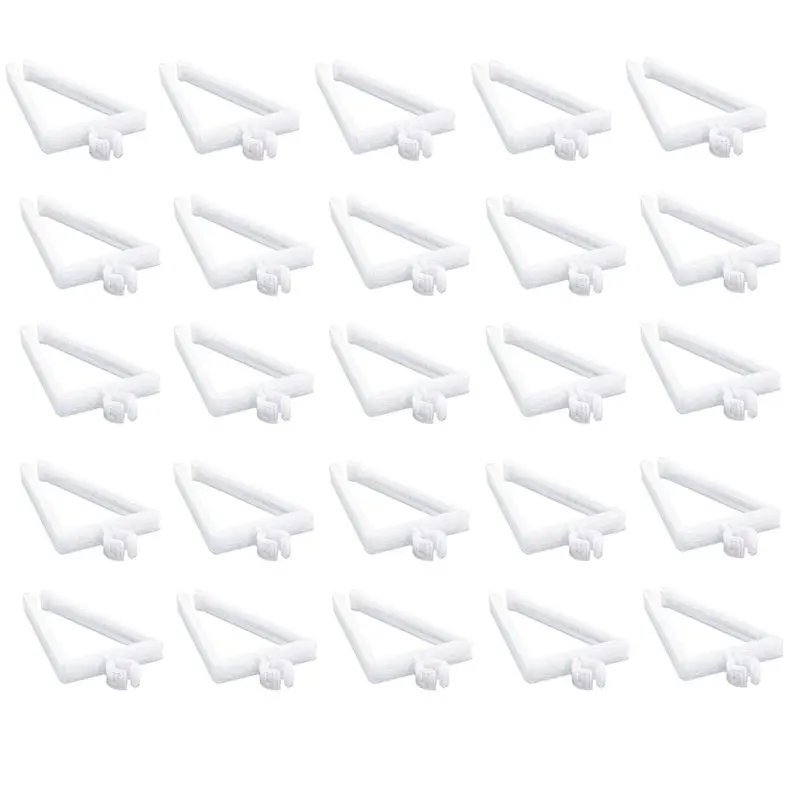 

AEE2-200Pcs Christmas Light Clips Gutter Light Clips Fascia Boards Hanger For Clay Tile Roof Christmas Decoration Roof Gutter