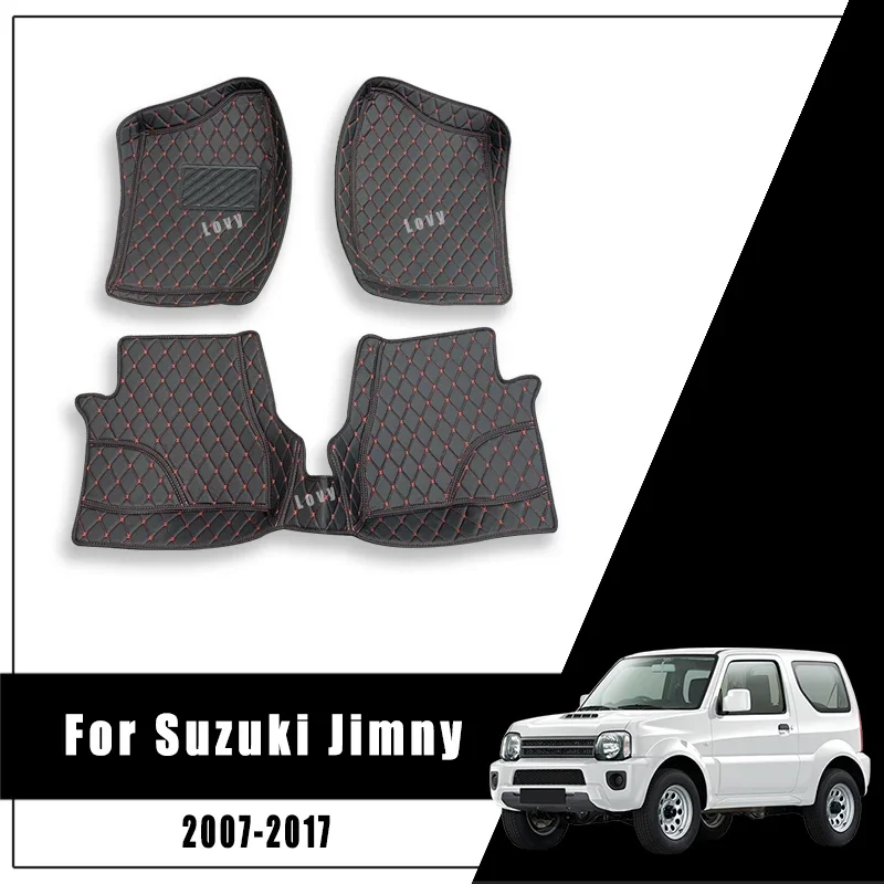 

Аксессуары для внутреннего ковра, автомобильный коврик для Suzuki Jimny 2007 2008 2009 2010 2011 2012 2013 2014 2015 2016 2017 автомобилей