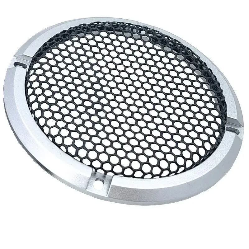 A pair of new car horn metal protective mesh covers, 3.5/4/5/6/6.5/6 × 9 inch universal modification parts for the whole car