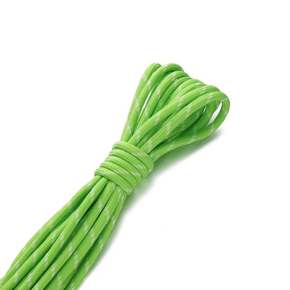 2-5Meter 5mm Kleurrijke multifunctionele handgeweven touw voor DIY Rugzak Hanger Telefoon Lanyard Craft Sieraden Maken Accessoires