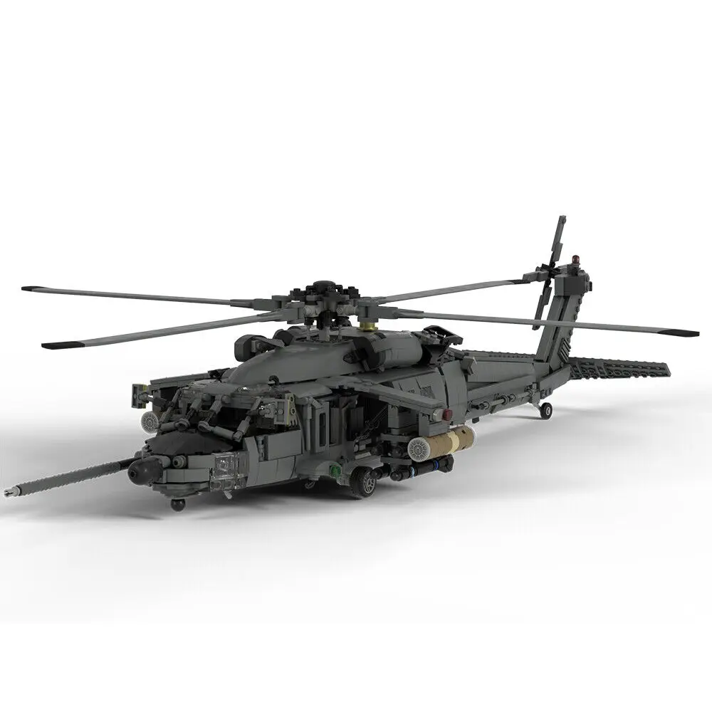 

Iconic Helicopter: Uh-60l DAP Combat Version Building Toys 1547 Pieces MOC Build