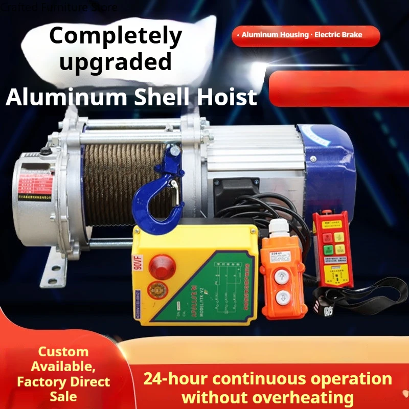 

Specialized Wireless Winch Remote Control Cable Laying Winch Electric Hoist Wearproof Commercial Machinery Wciągarka ZY60JYJ