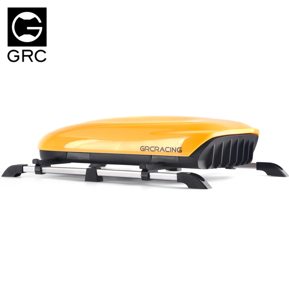 GRC roof box luggage rack is used as a modified accessory of 1:10 RC tracked vehicle scx10 90046 trx-4 trx6 simulated grader