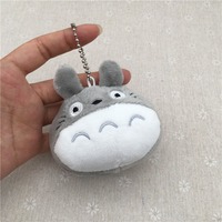 Cute Sweet Plump Chinchillas Plush Toy Cartoon Key Chain for Women Personality Fat Cat Backpack Pendant Accessories Friend Gifts
