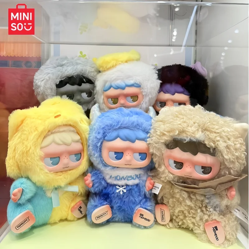 Miniso Origineel Op Voorraad Monboo Mood Weather Station Serie Vinyl Blind Box Speelgoed Desktop Decor Verzamelen Poppen Verjaardagscadeaus
