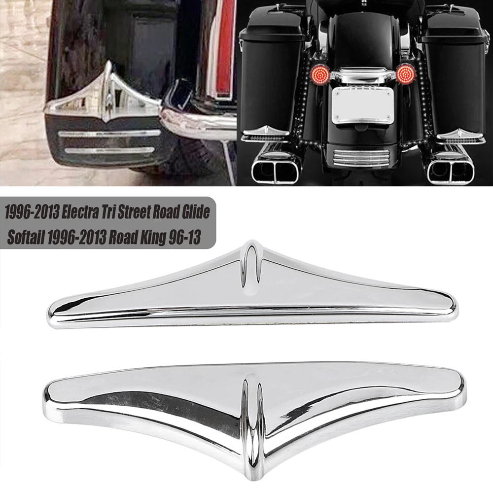 

Motorcycle Front Rear Fender Trailing Leading Edge Tip Trim Accent For Harley Electra Road Glide Road King Street Glide