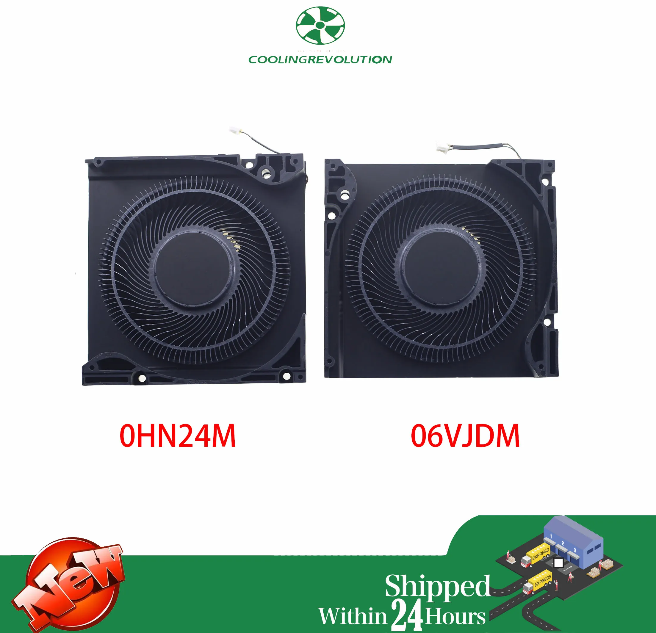 

Вентилятор охлаждения процессора ноутбука для Dell Precision 7770 M7770 A5600 0HN24M 06VJDM