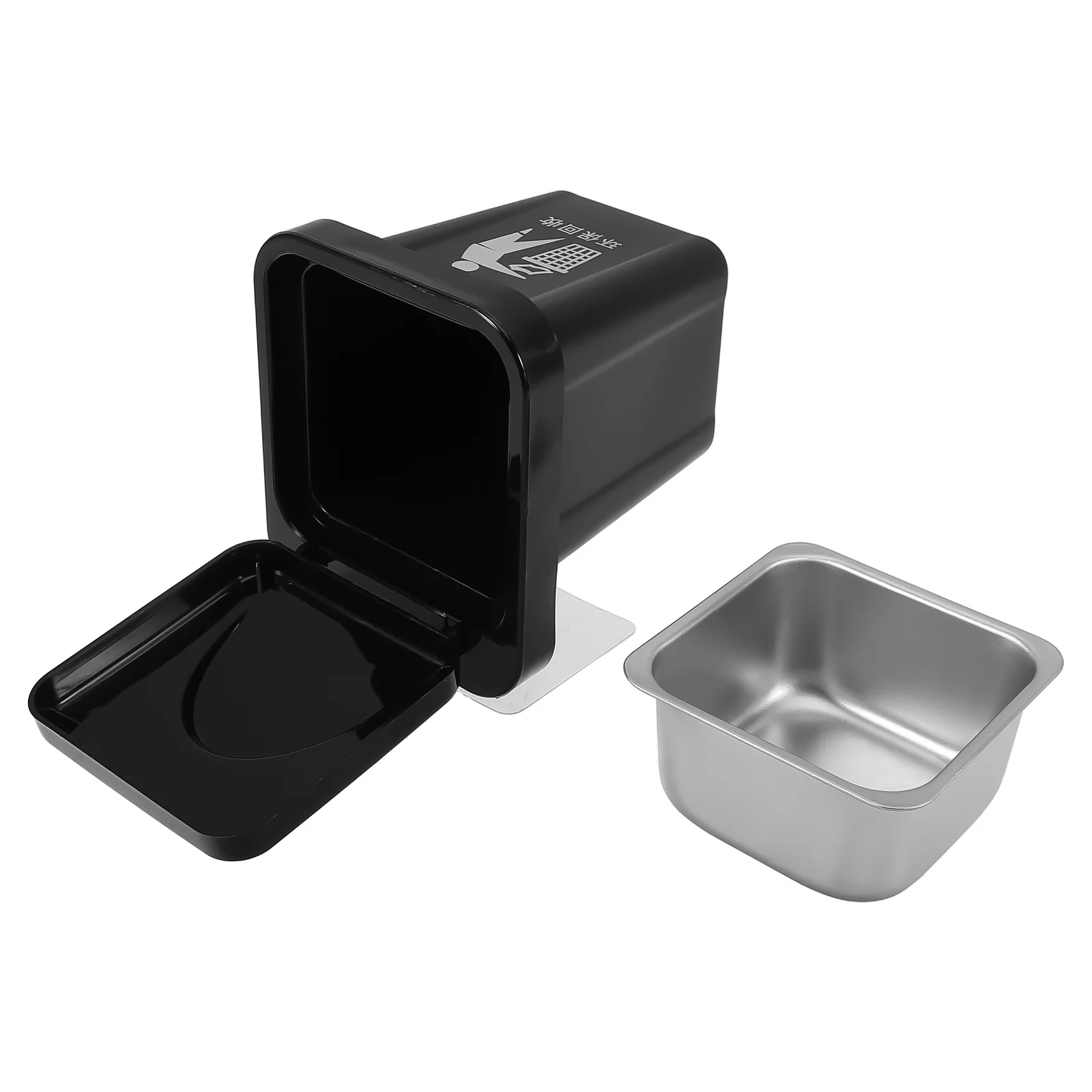 

Small Hanging Trash Can With Lid Kitchen Wall Mounted Rv Trash Can For Car Mini Plastic Waste Basket Space Saving Garbage