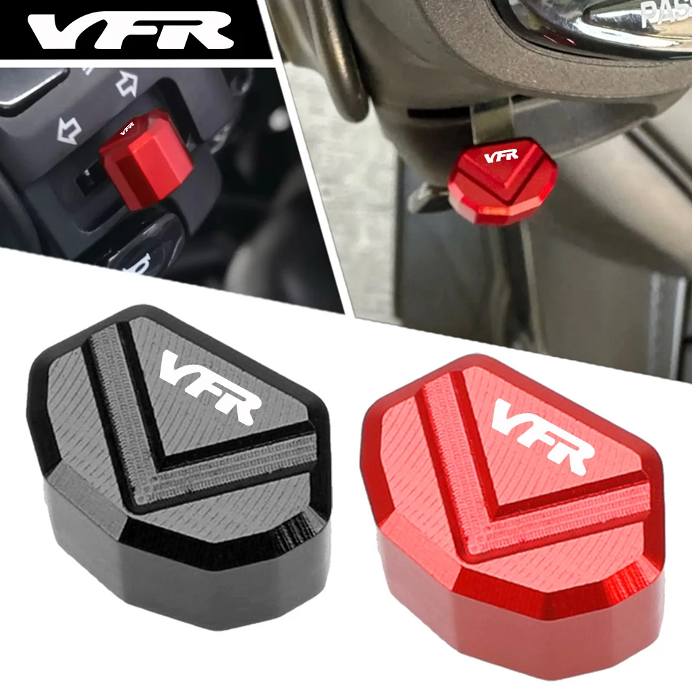 

Motorcycle Switch Button Turn Signal Key Cap For HONDA VFR400 VFR750 VFR750F VFR750R VFR800F VFR800X VFR1200F VFR 800 800F 800X