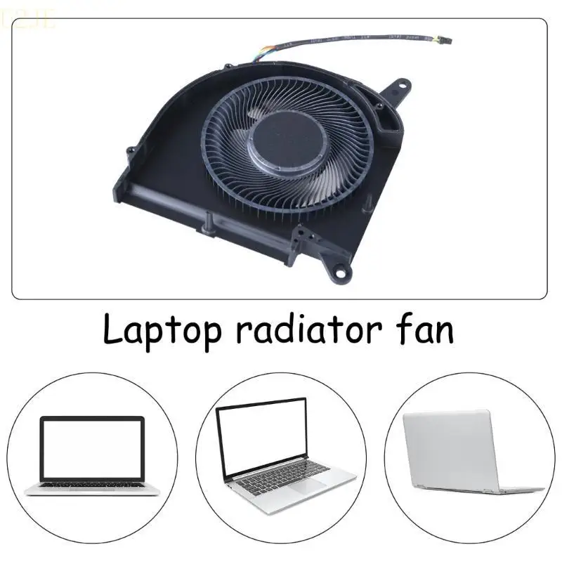 U2JE GPU Cooling Fan Laptops Coolers Fan for AERO15 15G 15P Fan Radiators