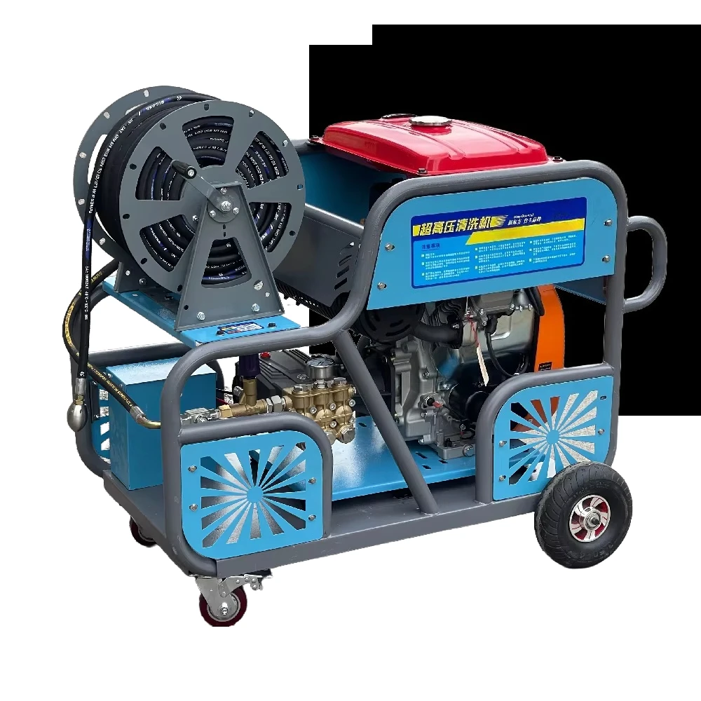 Water Energy BL Series 130Bar -250Bar/40-120LPM Sewer Jet Drain Pipe Cleaning Machine Sewer Jet Machine