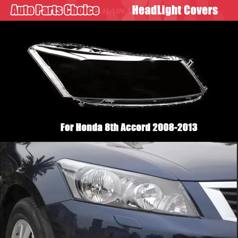 

Headlight Cover Lens For Honda Accord 8 eight 2008 2009 2010 2011 2012 2013 Plexiglass Lens Cover Clear Headlamp Shell Replace