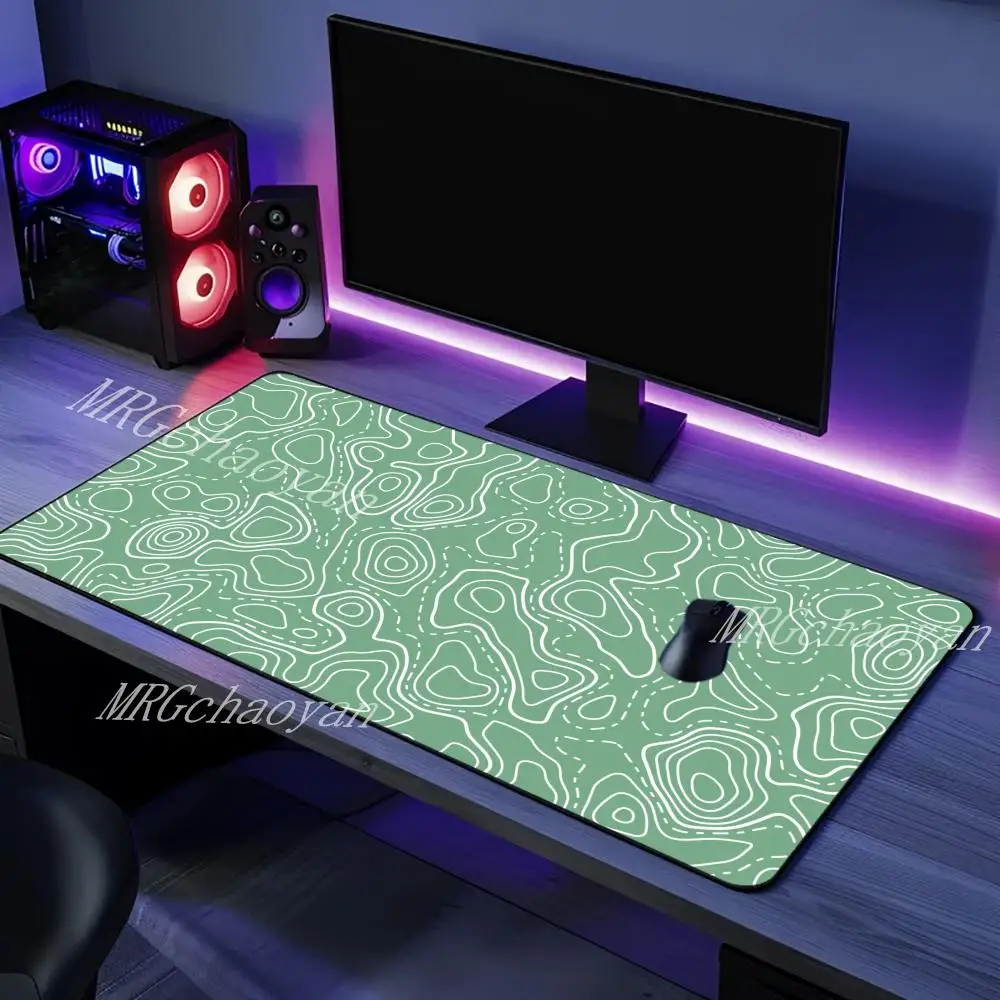 

1200x600 мм черный, белый цвет, топографическая карта, коврик для мыши, коврик для компьютерной клавиатуры, коврик для мыши, геймерский офисный ковер, настольный коврик, настольный коврик для мыши