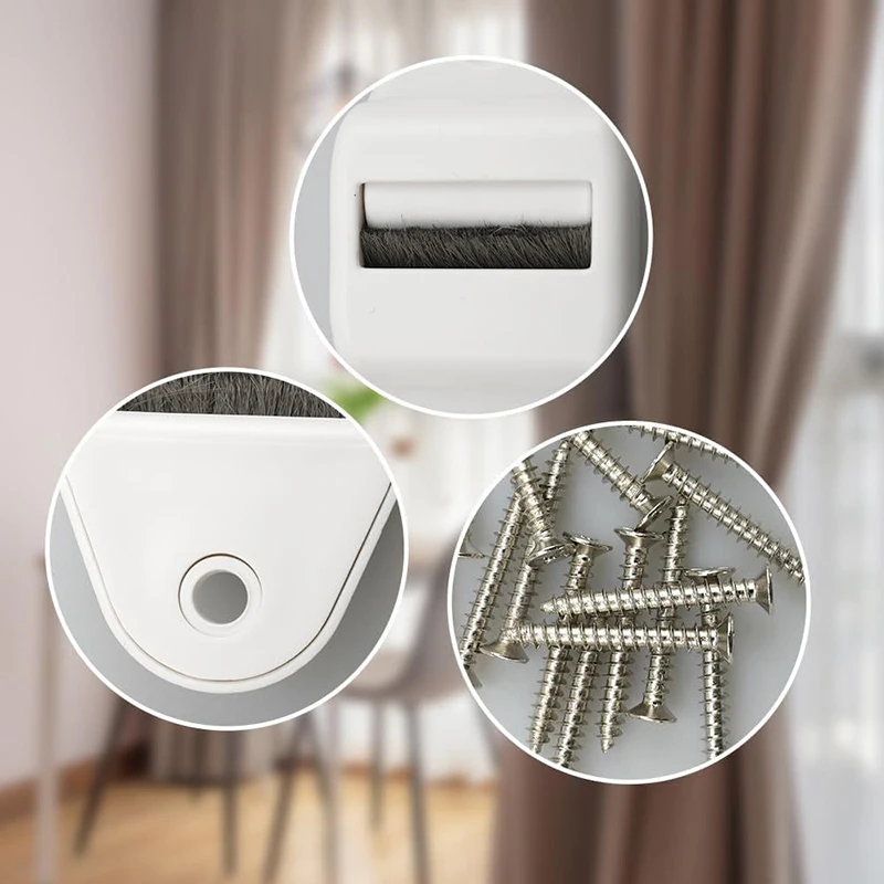 2/4/10PCS Belt Guide Roller Shutter Belt Guide With Roller And Brush Roller Blind Belt Guide(Roll Up To 23mm Belt Width)