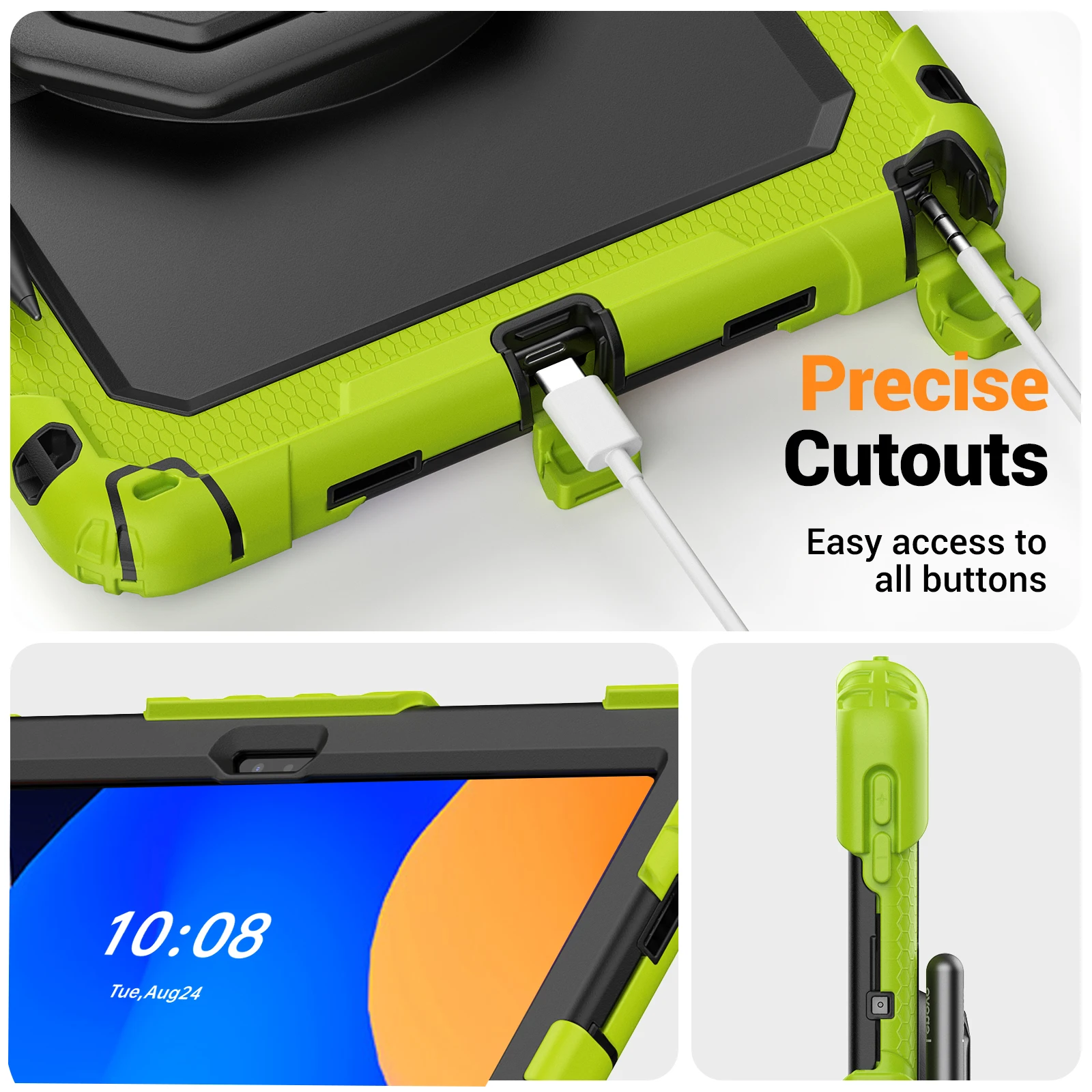 Handle Grip Case Universal For Lenovo Idea Tab K11 Gen2 M11 Xiaoxin Pad 2025 2024 11.0