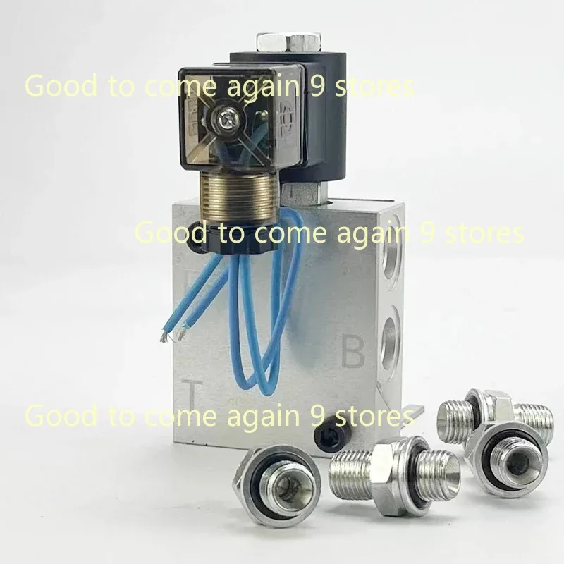 Hydraulic Solenoid Valves 12V and 24V Excavator Solenoid Valve  Cylinder One-way Valve Accessories