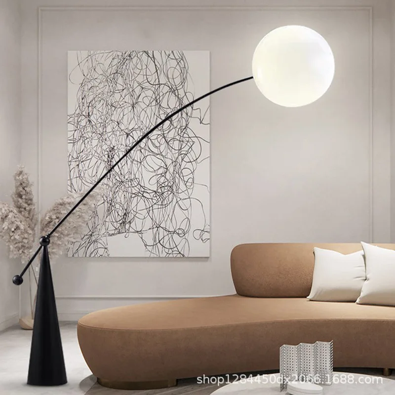 

Nordic Instagram Style Night Fish Luring Lamp Living Room Bedroom Floor Lamp Affordable Luxury Fashion Designer Sofa Villa