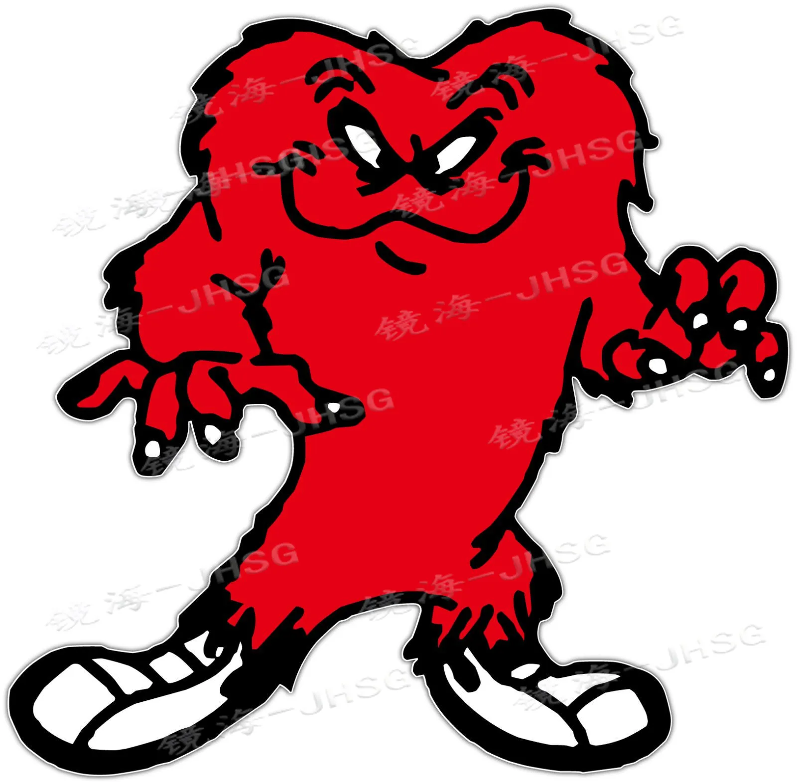 

Gossamer Hart Cartoon Car Bumper Window Toolbox Sticker Decal