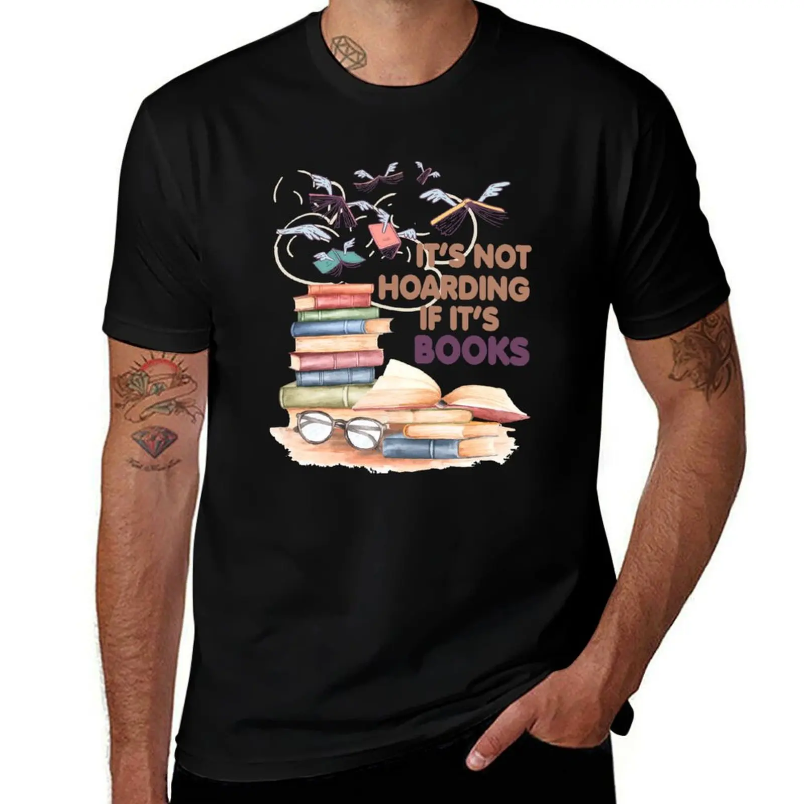 It's not Hoarding if it's Books-hobby collector reader hoard Gift T-Shirt t shirt personalised T-Shirt