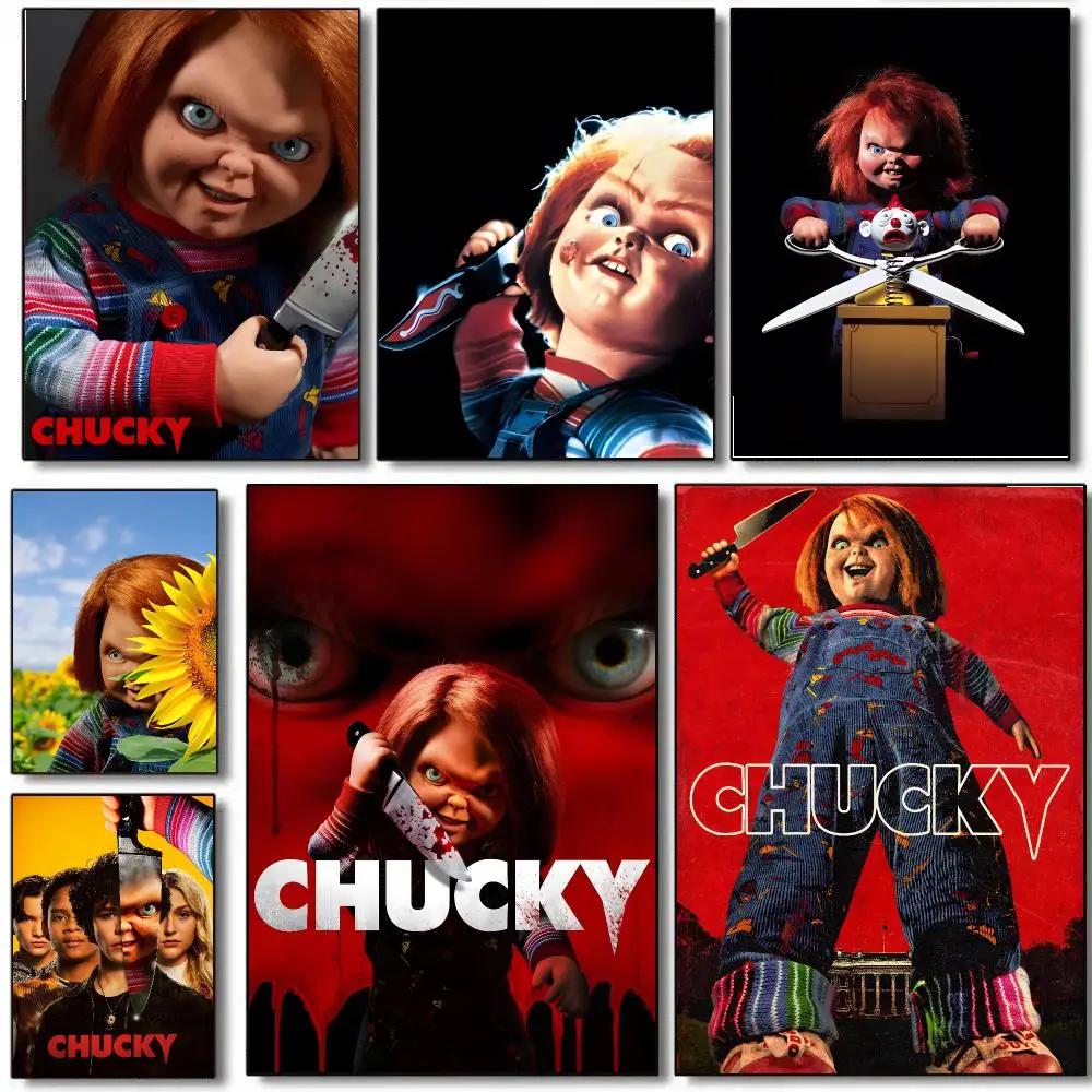 Horror Movie C-chucky Poster HD Waterproof Aesthetic Wall For Home Decor Trendy Durable Easy To Apply Art