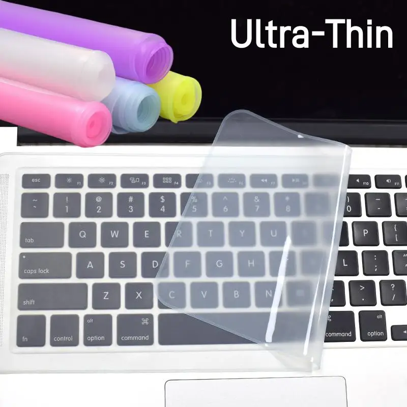

3 шт. универсальная защитная пленка для клавиатуры ноутбука, водонепроницаемая пылезащитная силиконовая защитная пленка для клавиатуры ноутбука