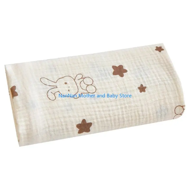 

Baby Receiving Blanket Cotton Swaddle Blankets Girl Boy Newborn Breathable Wrap
