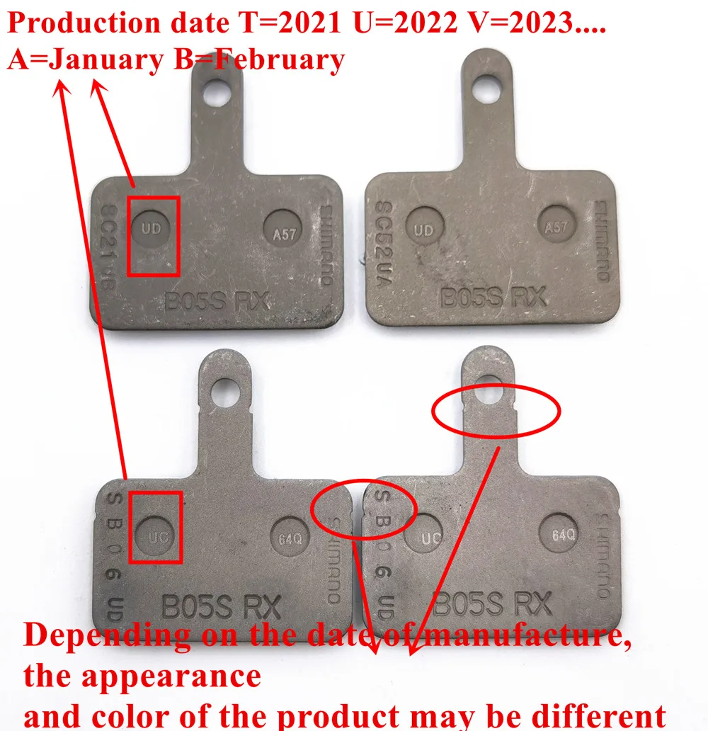 Shimano B05S MTB Disc Brake Resin Pads For BR-MT200 M315 M355 M365 M395 M396 UR300 M4050 M445 M446 M447 M3050