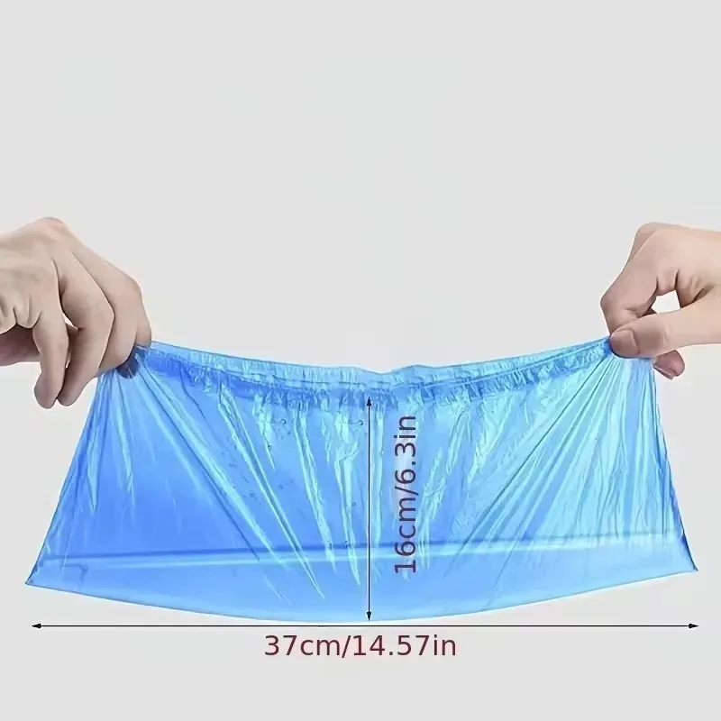 100/200/300PCS Disposable Waterproof Shoe Cover Plastic Foot Cover Dust Proof Indoor PE Overshoes Rain Mud-proof Shoe Cover