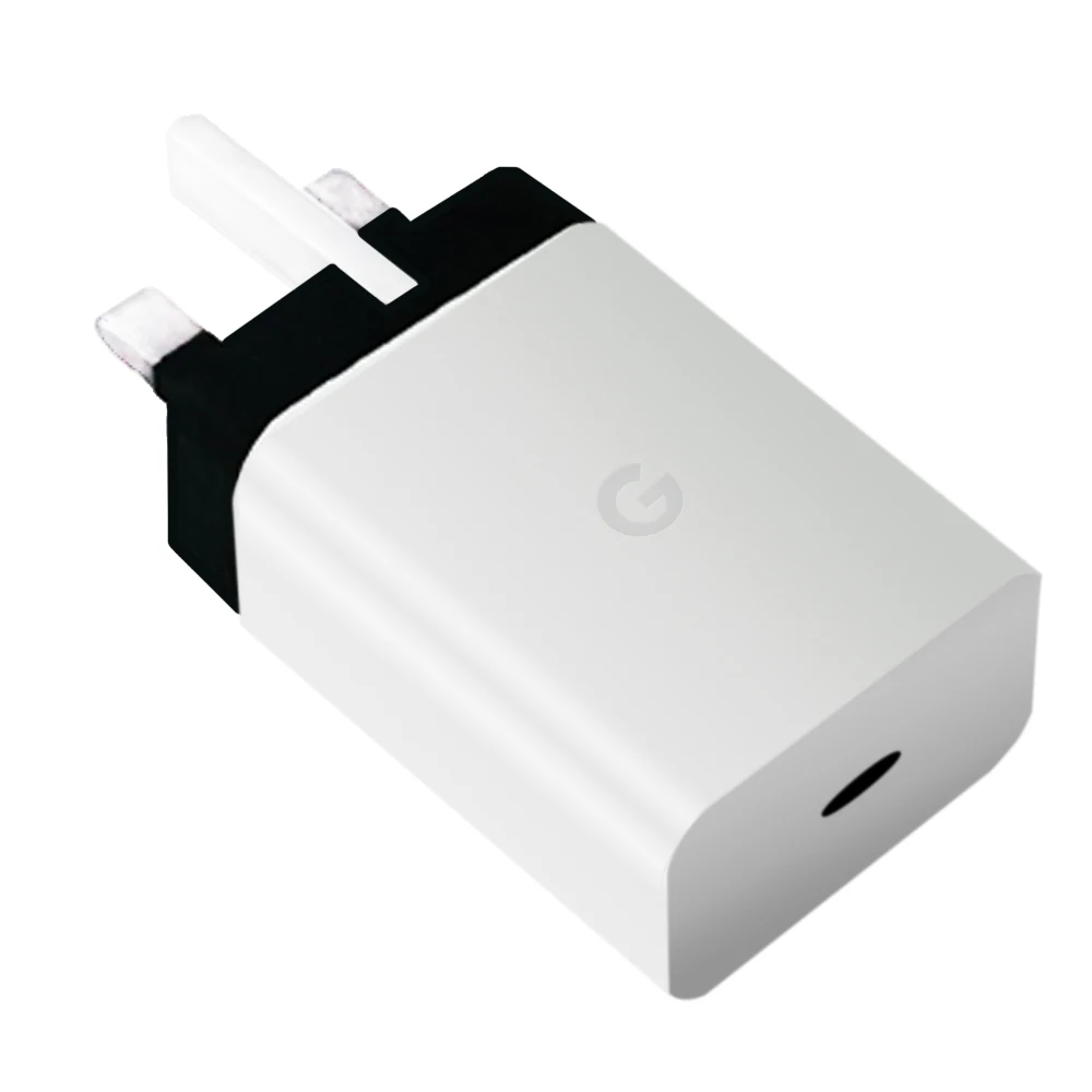 For Google Pixel 8 7 6 5 4 Pro A 30W PD Fast UK Wall Charger Quick Adapter and 100cm USB type C To Type C cable with package