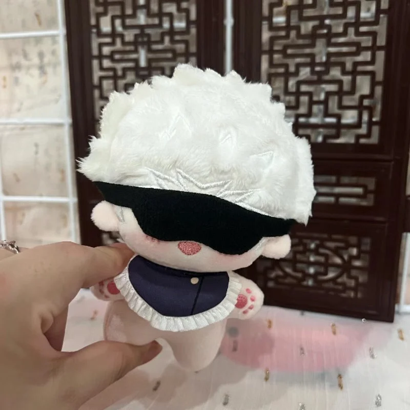 

10 см Jujutsu Kaisen Satoru Gojo Suguru Geto Мини Хлопковая Кукла Симпатичная Плюшевая Фигурка Игрушка Аниме Товары Брелок Сумка Очарование ごじょう さとる