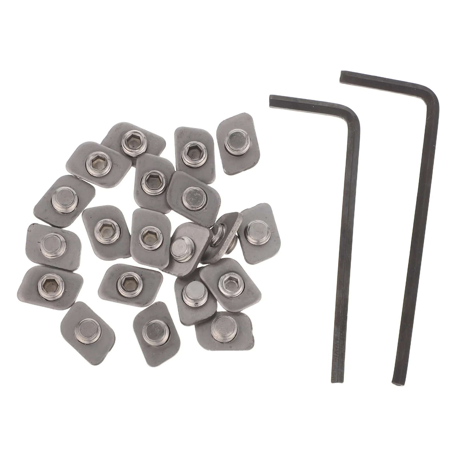 20Pcs Stainless Steel Window Lock Stopper Sliding Window Limiters Adjustable Security Block Replacement for Sliding Doors