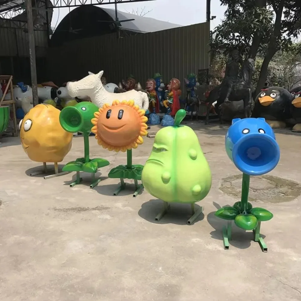 Home Decoration Vegetable Fiberglass Sculpture Resin Vegetable Fiberglass Resin Green Vegetable Sculpture