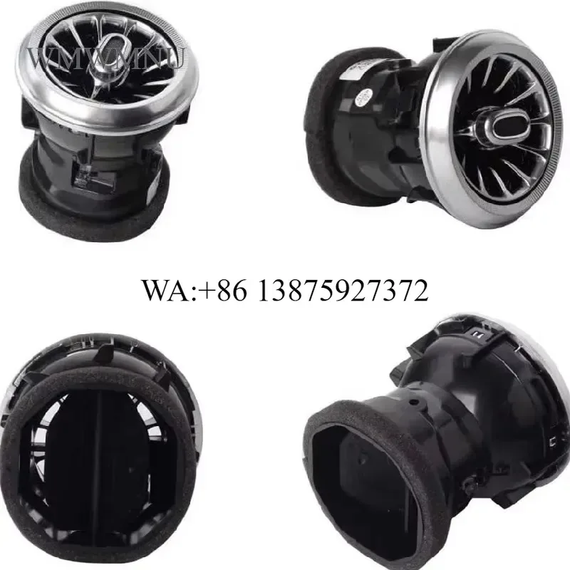 Wmwmnu for Wrangler JL 2018+ Air Vent LED Atmosphere Lights Turbine Outlet Lamp AC Cover Interior Ambient Lighting Decoration