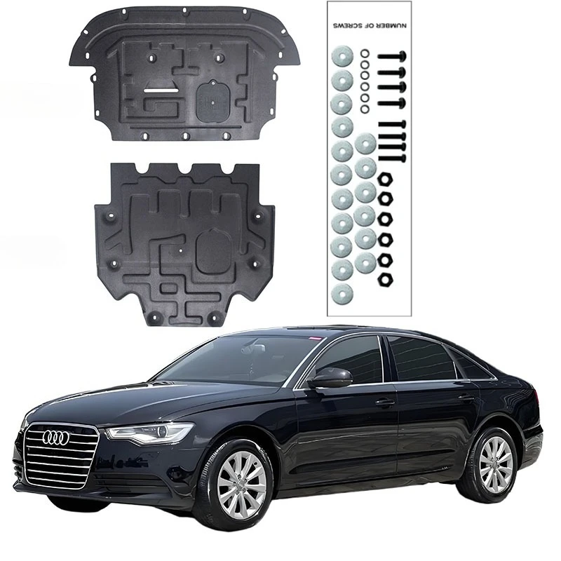 

Higher Quality Alloy Under Engine Guard Mudguard Board Splash Shield Mud Fender Plate Panel For Audi A6L 2013-2018 1.8T 2.5T