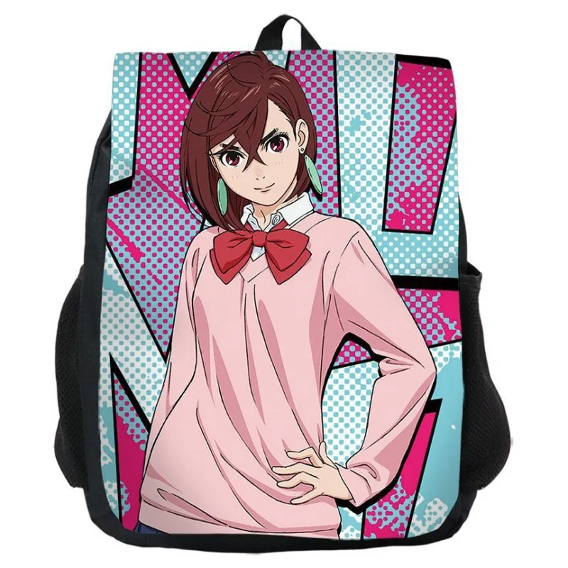 DAN DA DAN Ayase Momo Cosplay Bag Takakura Ken Kick Bag Anime Peripheral Cartoon Backpack High School Unisex Fashion Backpack