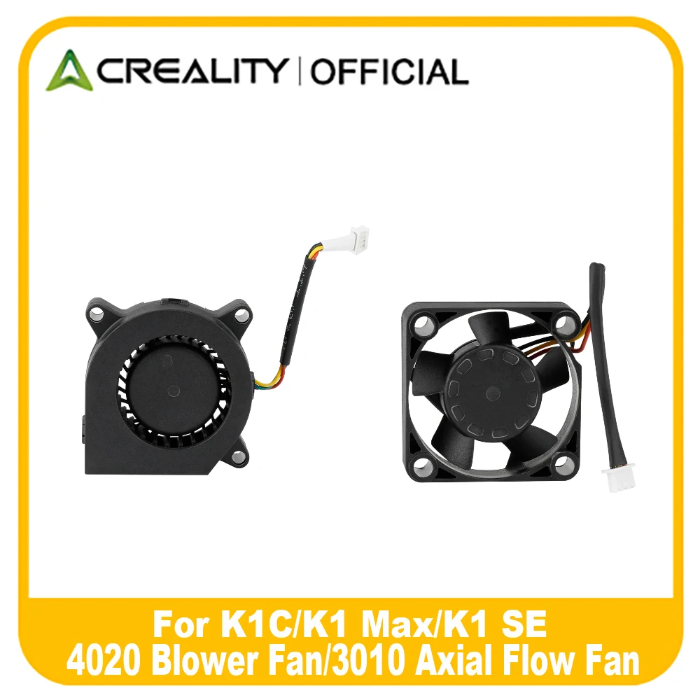 CREALITY-Hot End Cooling Fan 3010 Axial Fan / 4020 Blower 24V Ball Bearing 3D Printer Accessories Suitable For K1C/K1 Max/K1 SE