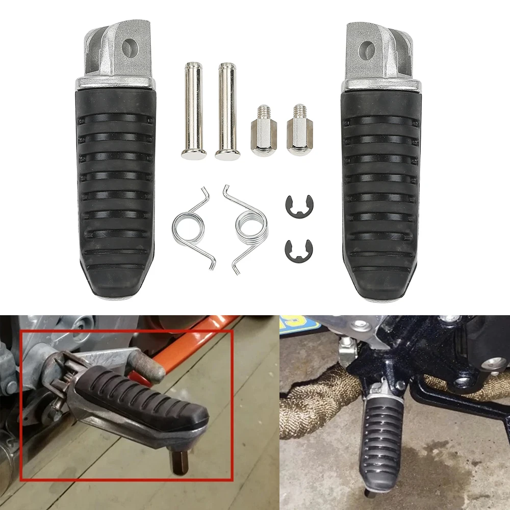 2 stücke Motorrad Vorne Fußrasten Fußrasten Für Suzuki GSX1300R GSX1300 Hayabusa 1999-2012 GSX650F 2008-2012 GSX1400 2002-2008 V-S