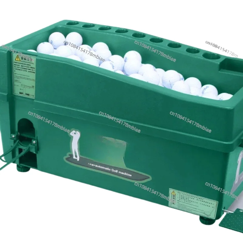 Golf Serving Box Semi-Automatic Ball Serving Machine Multi-function Ball Serving Machine With Club Holder