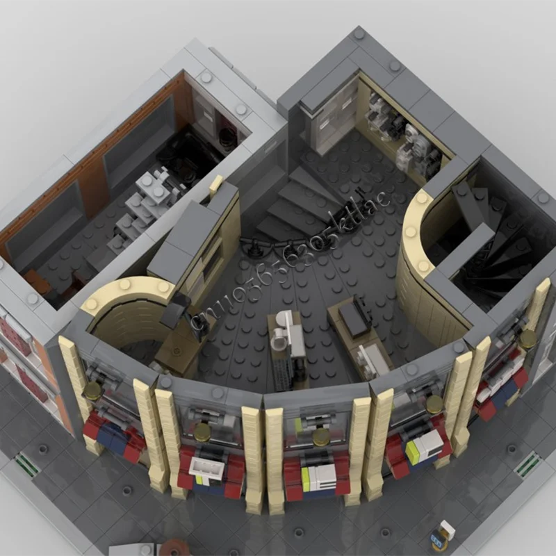 ตัวต่อโมเดลสถาปัตยกรรมทรงกลมมุมมน 2691 ชิ้น ยอดนิยมจาก Tec-Store แบบประกอบเอง เสริมสร้างทักษะการเรียนรู้ ของเล่นเด็ก ของขวัญ