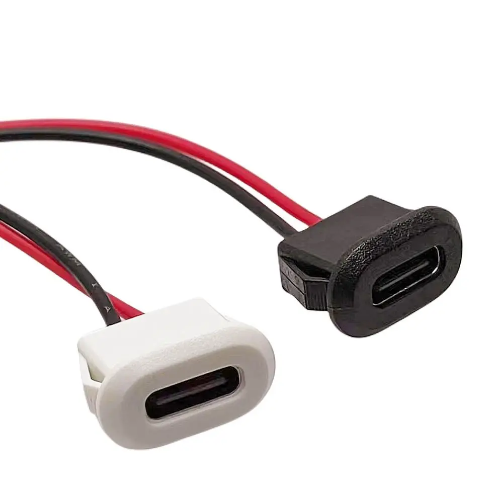 Duurzame Hoge Stroom Stopcontact Kaartgesp Type-C Connector Vrouwelijke Aansluiting USB-C Oplader