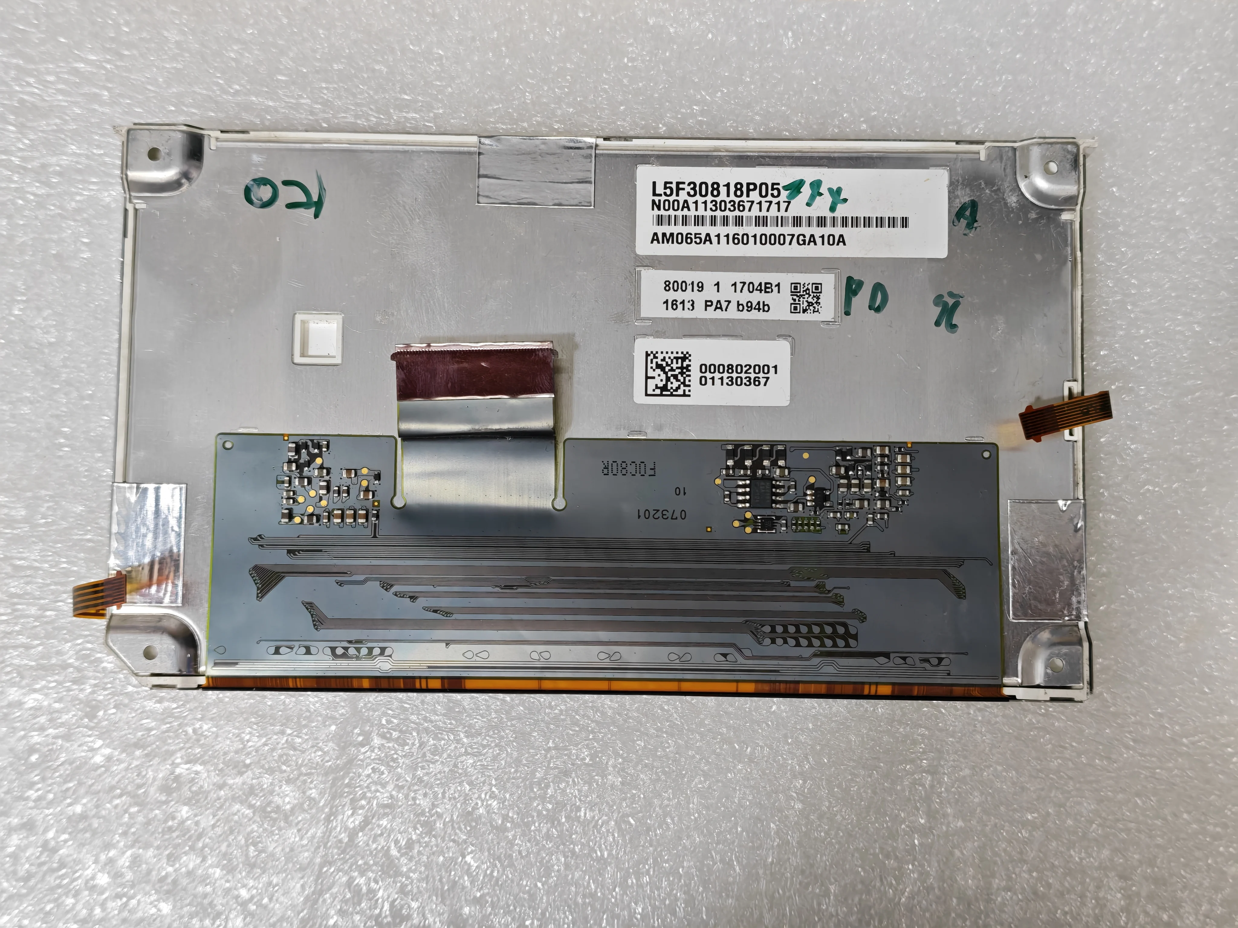 6.5 Inch L5F30818P05 LCD Screen 800×480 For Car Radio Industrial Display Replacement Panel