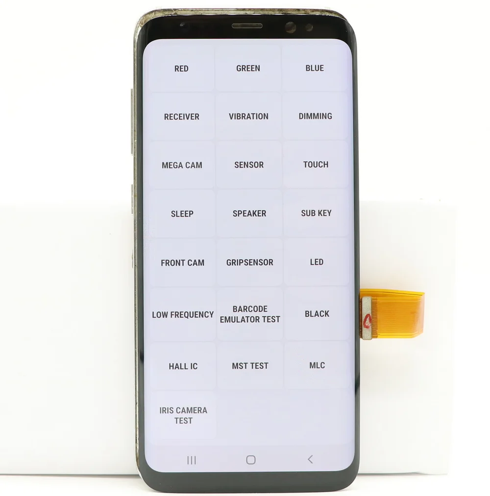 With defects For Samsung Galaxy S8 LCD Screen Display 5.8\