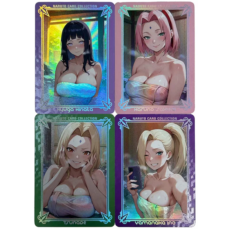 One Piece Collectible Cards Boy Games Toys Table Games Birthday Gifts DIY Anime Rem Boa Hancock Boa Premium Flash Card 32PC