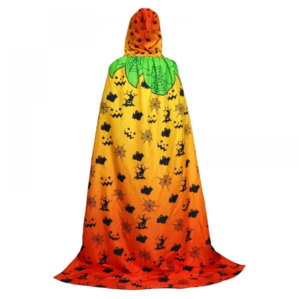 Halloween Costumes Cloak with Hood Long Mage Witchcraft Cape Cosplay Hooded Robe for Men Women Carnival Holiday Gifts ﻿