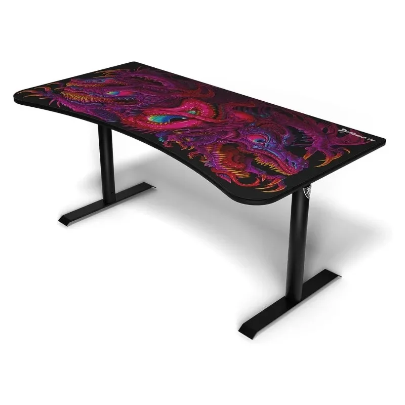 

Arena Special Edition Ultrawide Curved Gaming and Office Desk with Full Surface Water Resistant Desk Mat Custom Monitor Mount